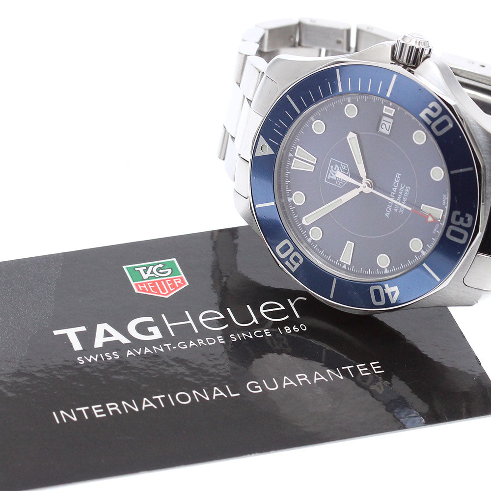 TAG HEUER Aqua racer WAB2011.BA0803 Date blue Dial Automatic Men's Watch_874323