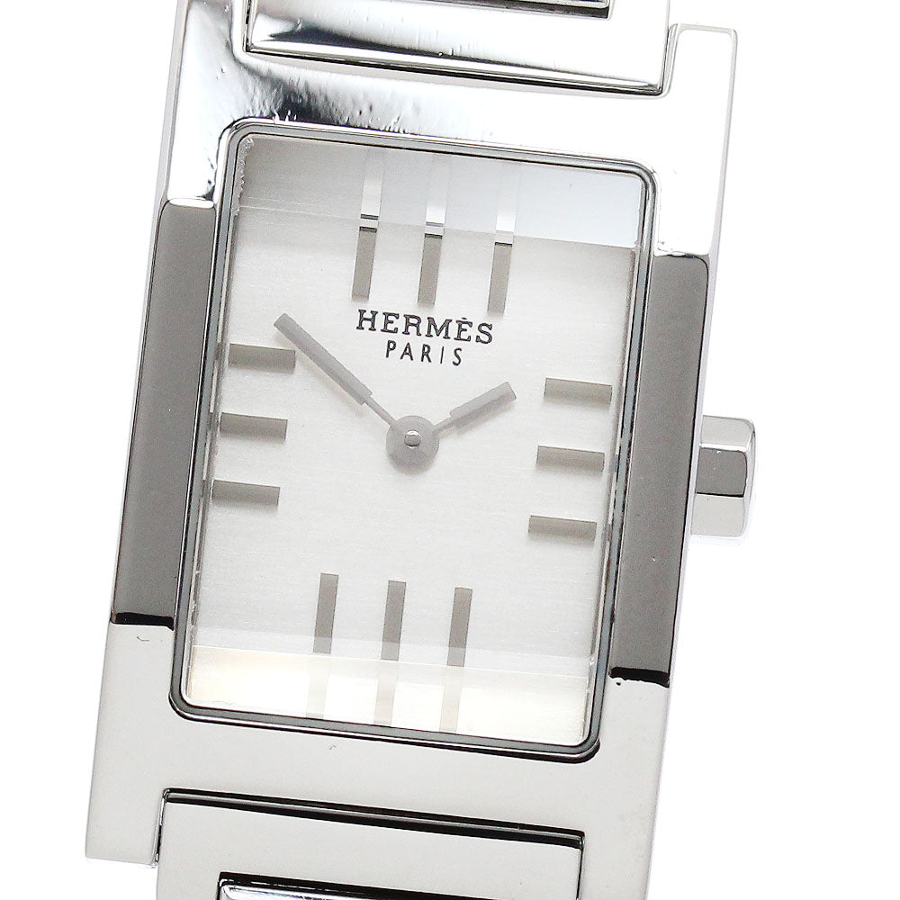 HERMES tandem TA1.210 Silver Dial Quartz Ladies Watch_874328