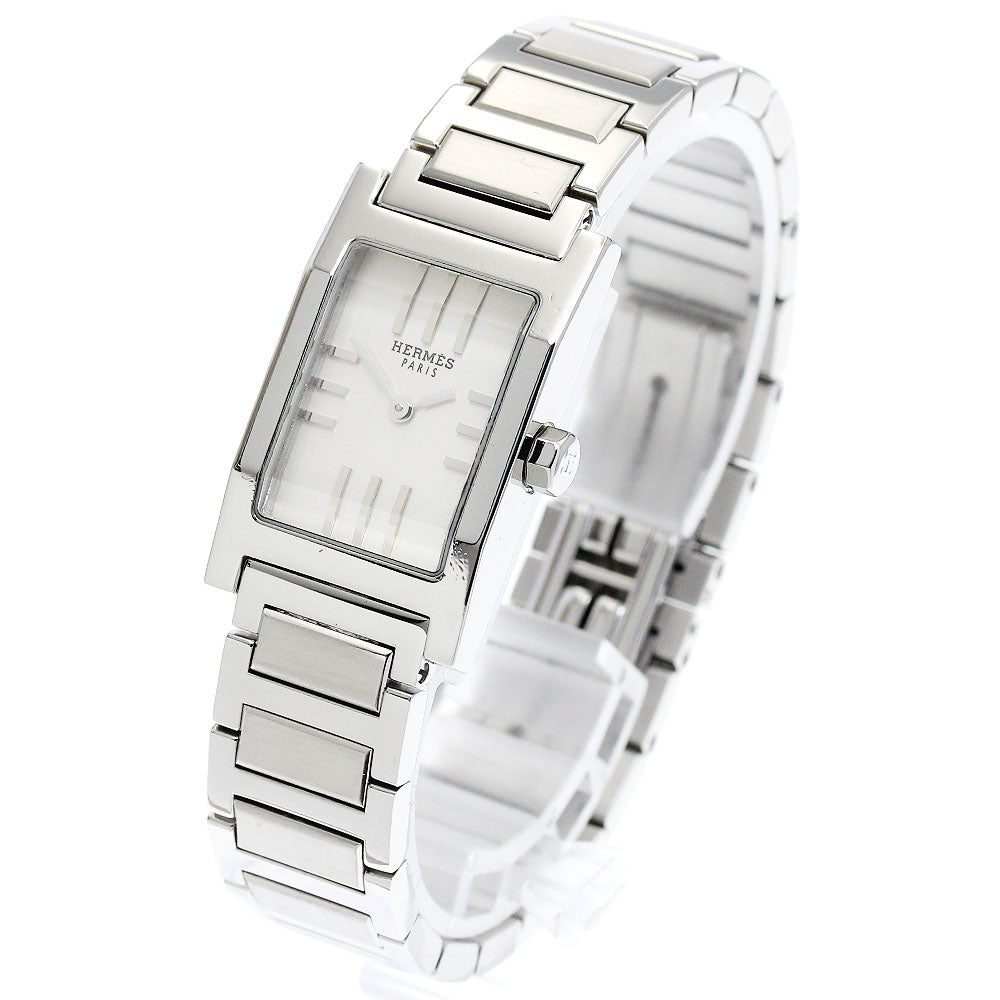 HERMES tandem TA1.210 Silver Dial Quartz Ladies Watch_874328