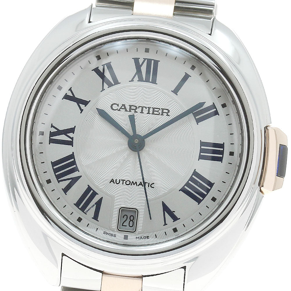 CARTIER Kuredu Cartier CRW2CL0003 Date Silver Dial Automatic Boy's Watch_874356