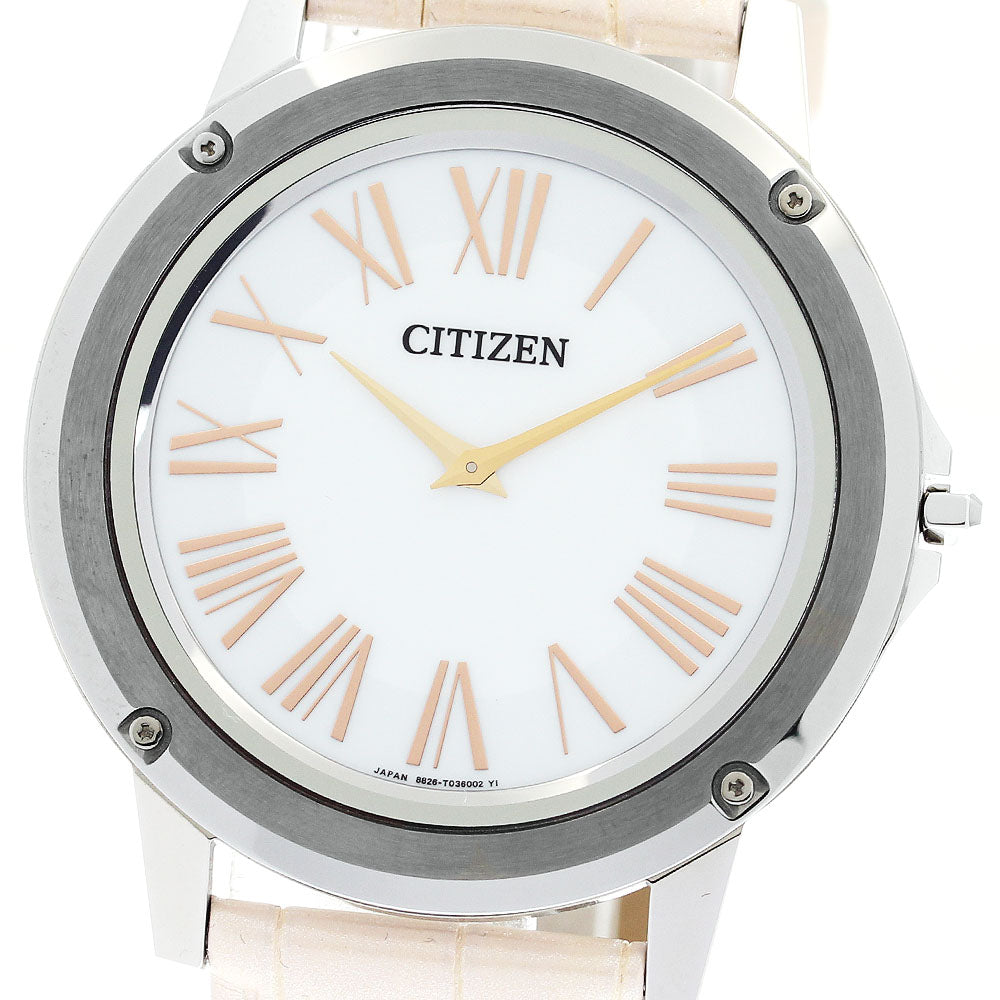 CITIZEN Eco Drive One EG9000-01A white Dial Solar Powered Ladies Watch_874374