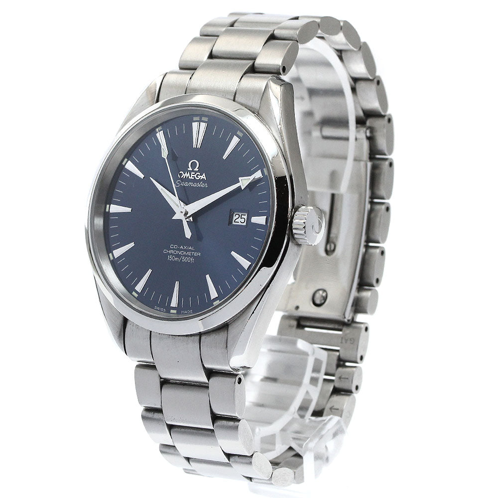 OMEGA Seamaster Aqua Terra 2502.80 Date Navy Dial Automatic Men's Watch_874380