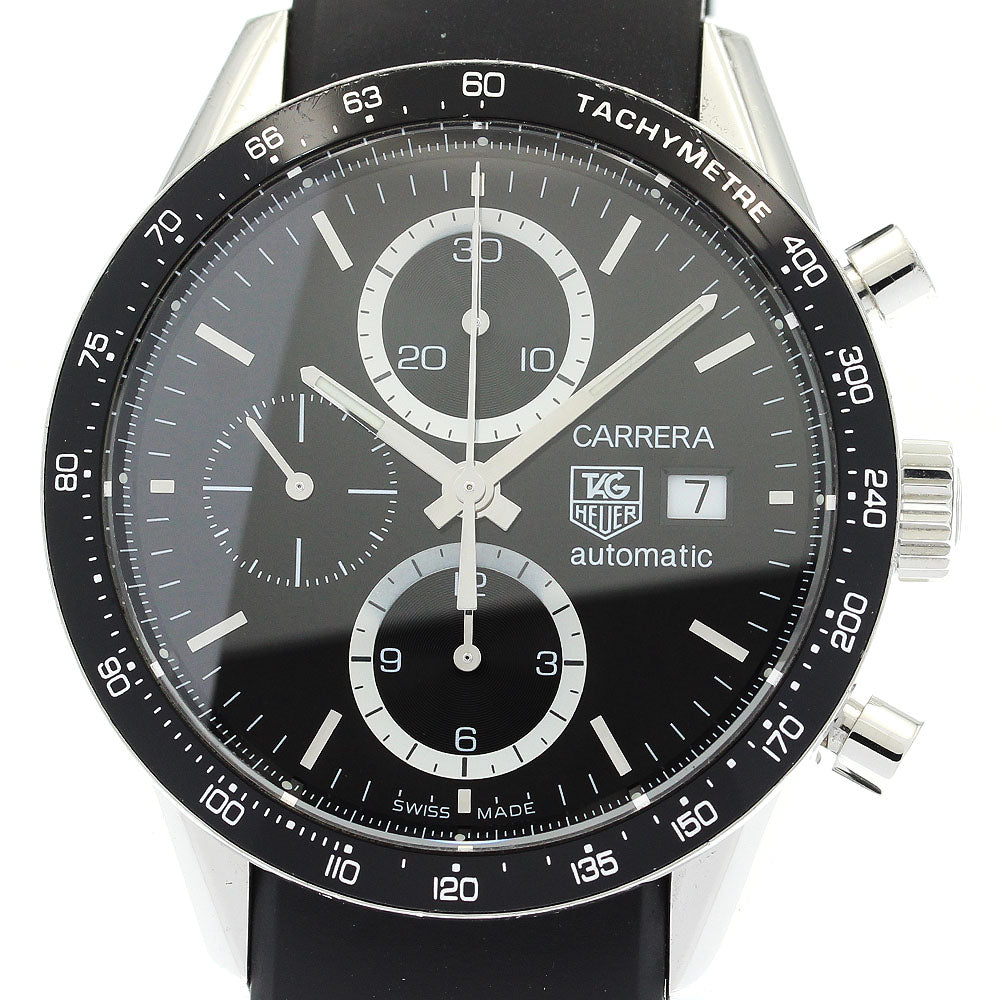 TAG HEUER Carrera CV2010-3 Chronograph black Dial Automatic Men's Watch_874384