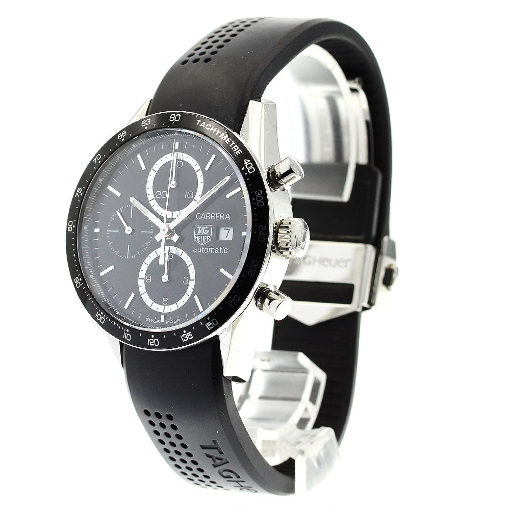 TAG HEUER Carrera CV2010-3 Chronograph black Dial Automatic Men's Watch_874384