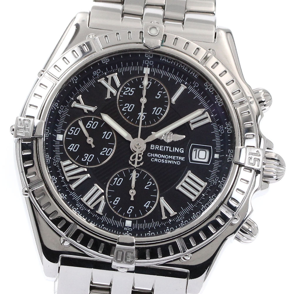 BREITLING Crosswind A13355 Chronograph Date Automatic Men's Watch_874387