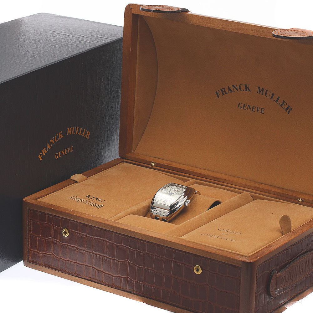 FRANCK MULLER Conquistador King 8005KSC Silver Dial Automatic Men's Watch_874392