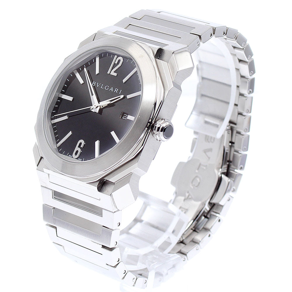 BVLGARI Octo BGO41S Date Black Dial Automatic Men's Watch_874398