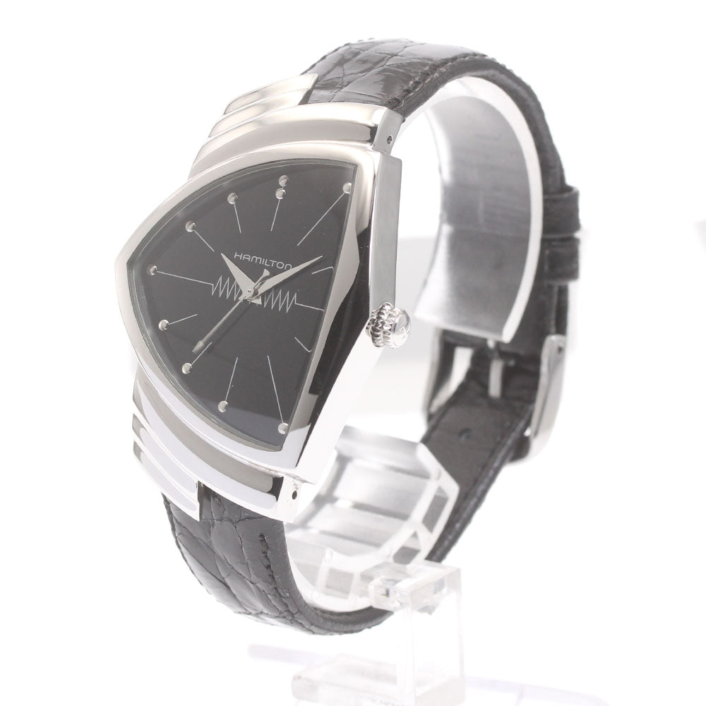 HAMILTON Ventura H244110 black Dial Quartz Men's Watch_874402