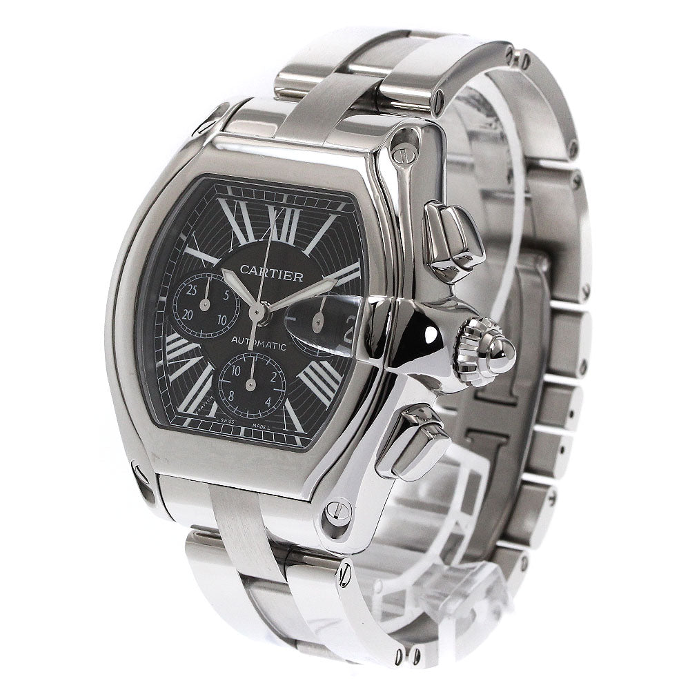 CARTIER Roadster Chronograph XL W62020X6 black Dial Automatic Men's Watch_874415