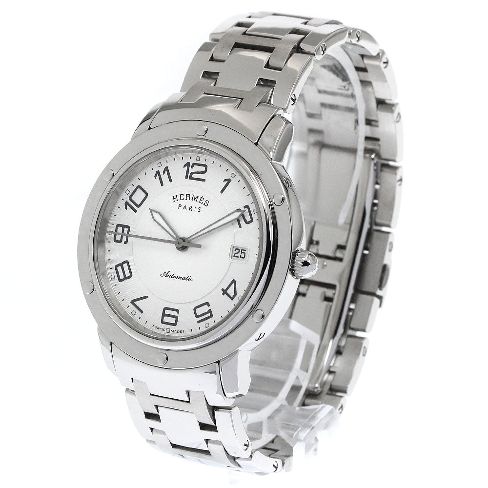 HERMES Clipper Classic CP2.810 Date Silver Dial Automatic Men's Watch_874428