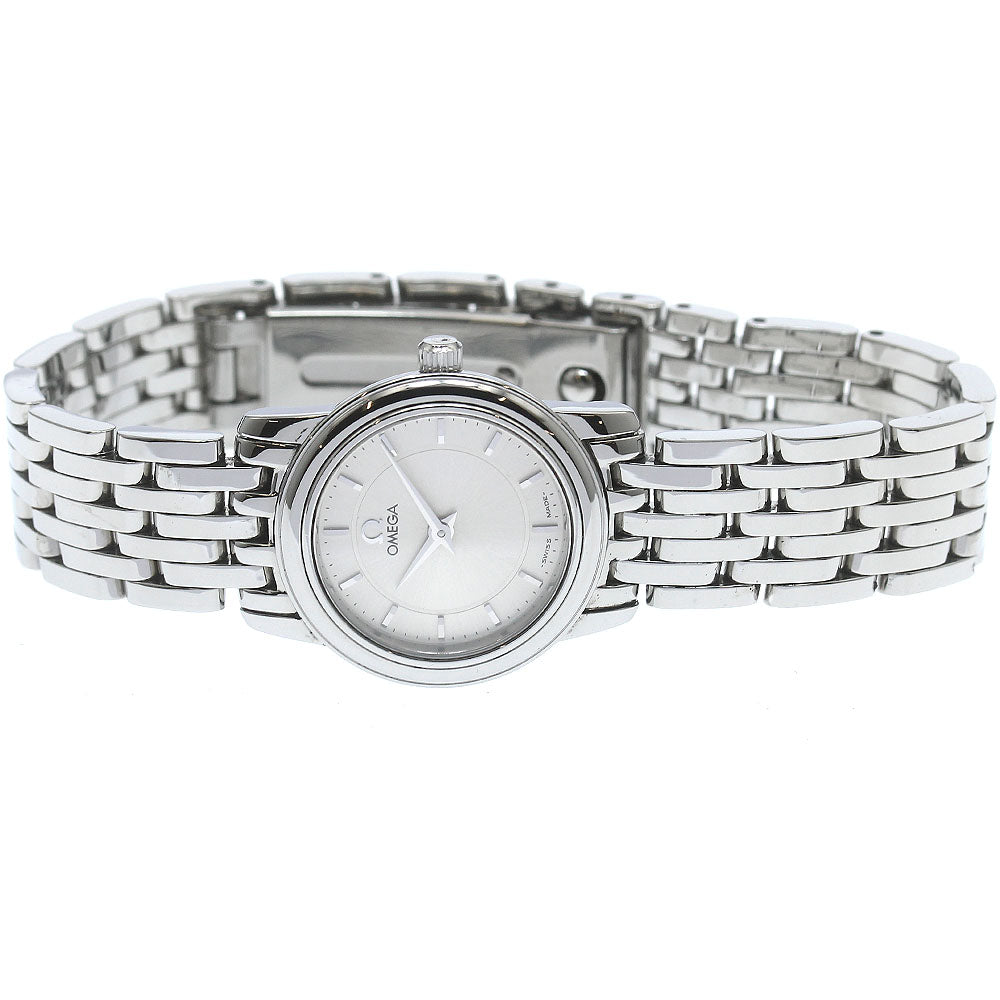 OMEGA De Ville Prestige 4570.31 Silver Dial Quartz Ladies Watch_874441