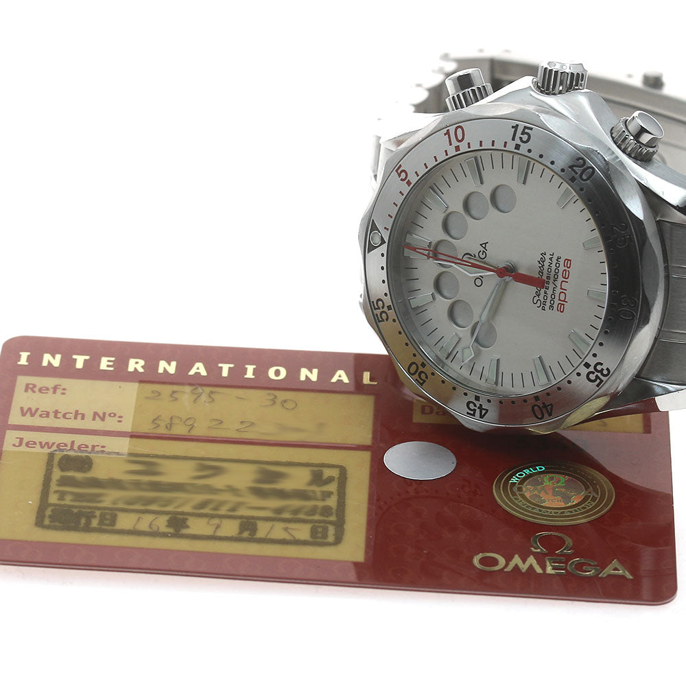 OMEGA Seamaster300 Apnea Jacques Mayol 2595.30 Automatic Men's Watch_874444
