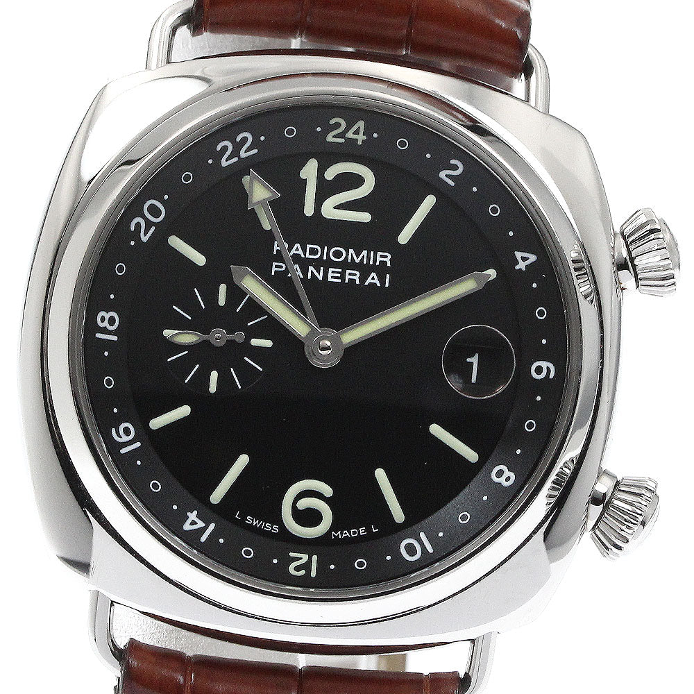 PANERAI Radiomir PAM00184 GMT black Dial Automatic Men's Watch_874452