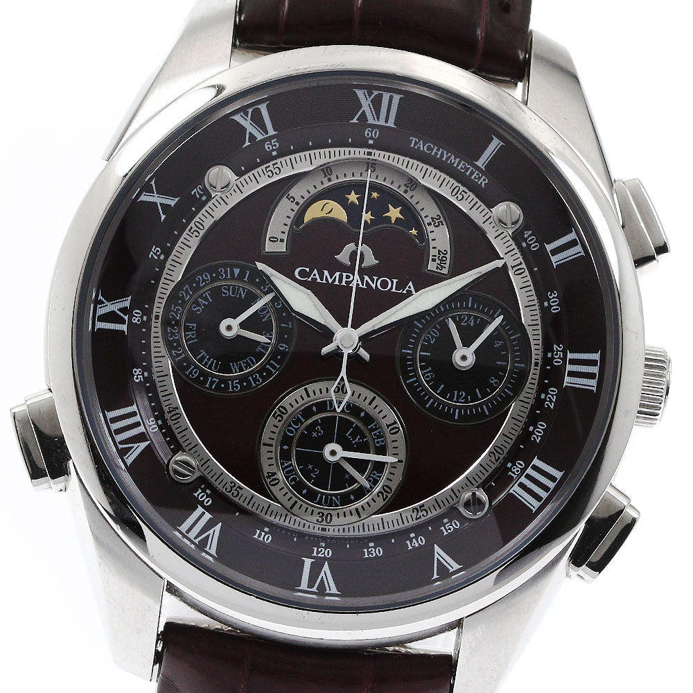 CITIZEN Campanola Deep Red Grand Complication CTR57-1001/6772-T007902 Perpetual calendar Bordeaux Dial Quartz Men's Watch_874461