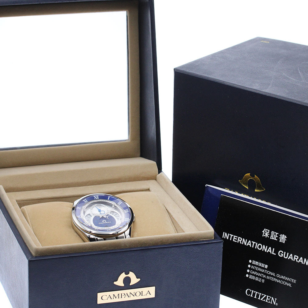 CITIZEN Campanora Navy Blue Ruri BU0020-54A Flexible Solar Powered Men's_874462