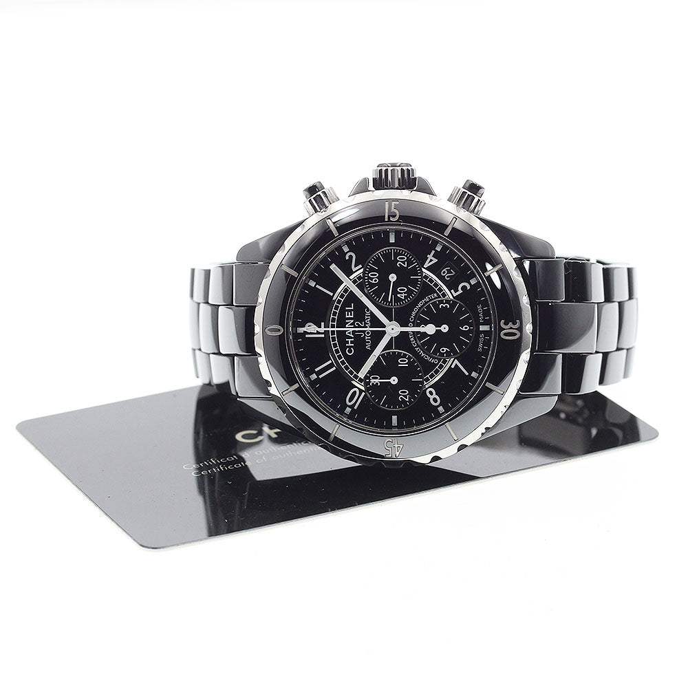 CHANEL J12 H0940 41MM Black Ceramic black Dial Automatic Men's Watch_874463