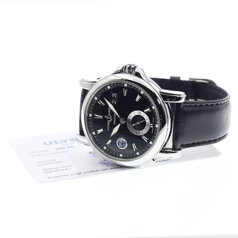 Ulysse Nardin Dual time 243-55 Small seconds Automatic Men's Watch_874470
