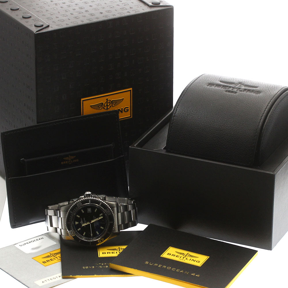 BREITLING Super Ocean 44 A17391 Date black Dial Automatic Men's Watch_874518