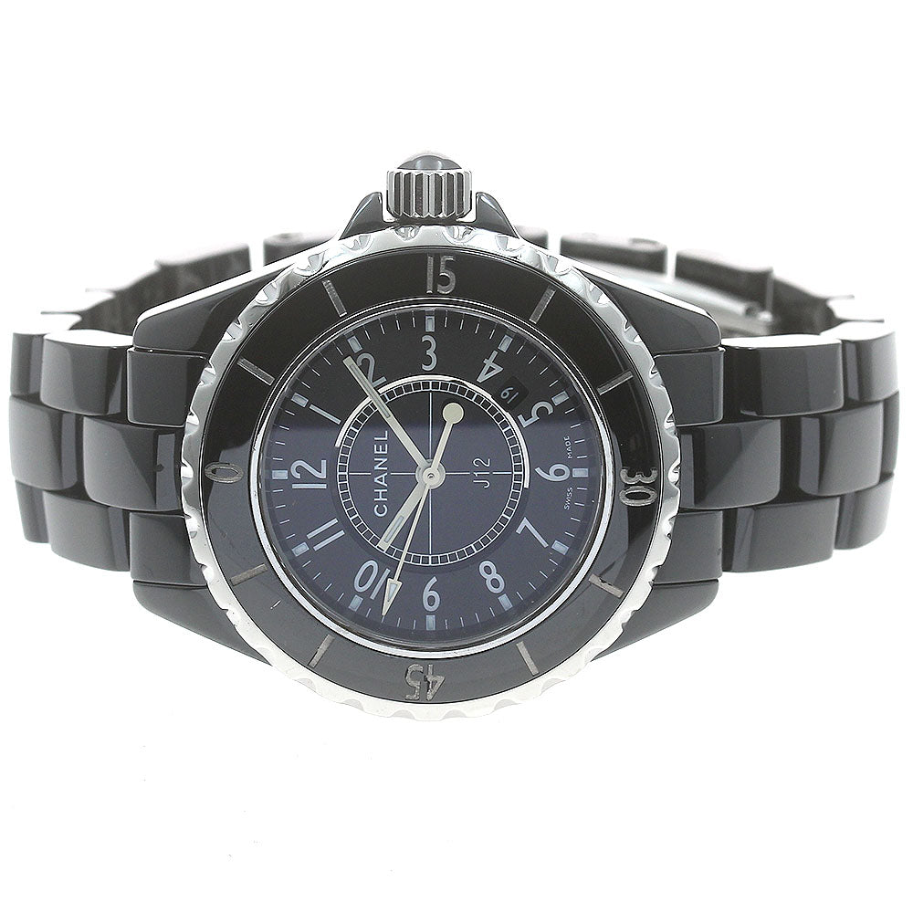 CHANEL J12 H0682 Date black ceramic black Dial Quartz Ladies Watch_874534