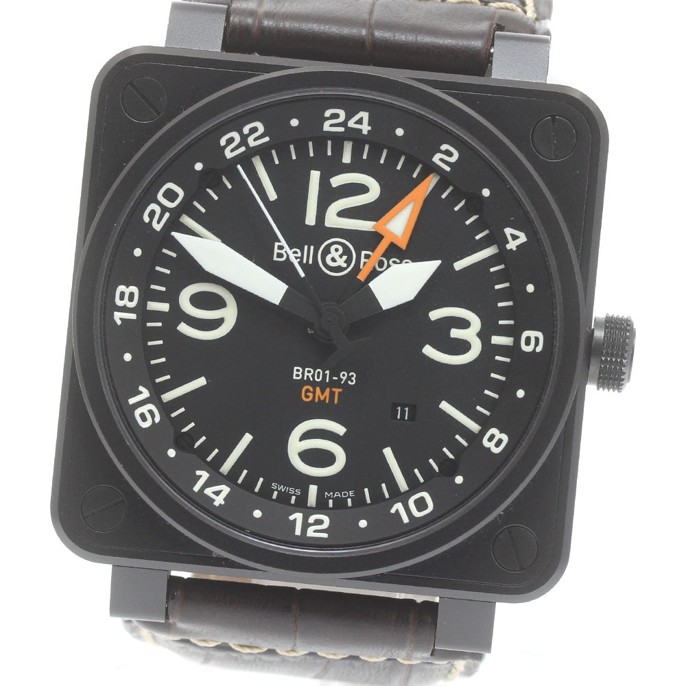Bell＆Ross BR01-93GMT-R GMT black Dial Automatic Men's Watch_874537