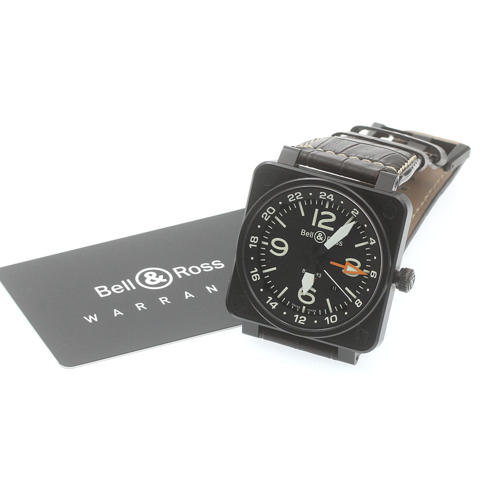 Bell＆Ross BR01-93GMT-R GMT black Dial Automatic Men's Watch_874537