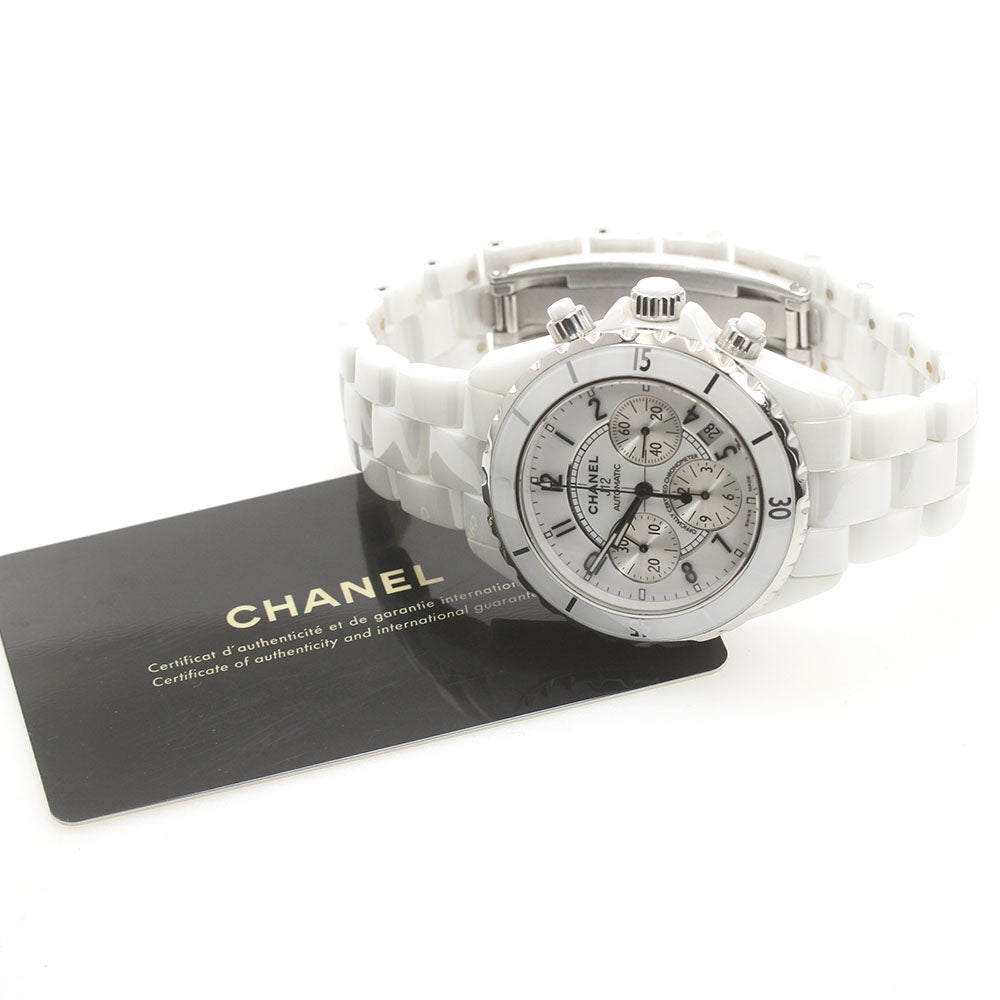 CHANEL J12 H1007 Date Chronograph Automatic Men's Watch_874548