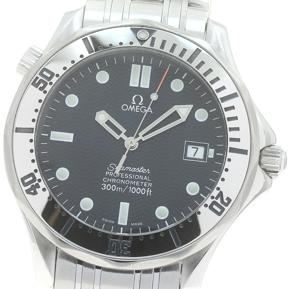 OMEGA Seamaster300 2532.80 Date Navy Dial Automatic Men's Watch_874557