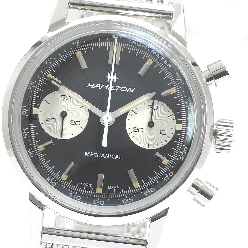 HAMILTON Intra-Matic American Classic H38429130 Chronograph Hand Winding_874564