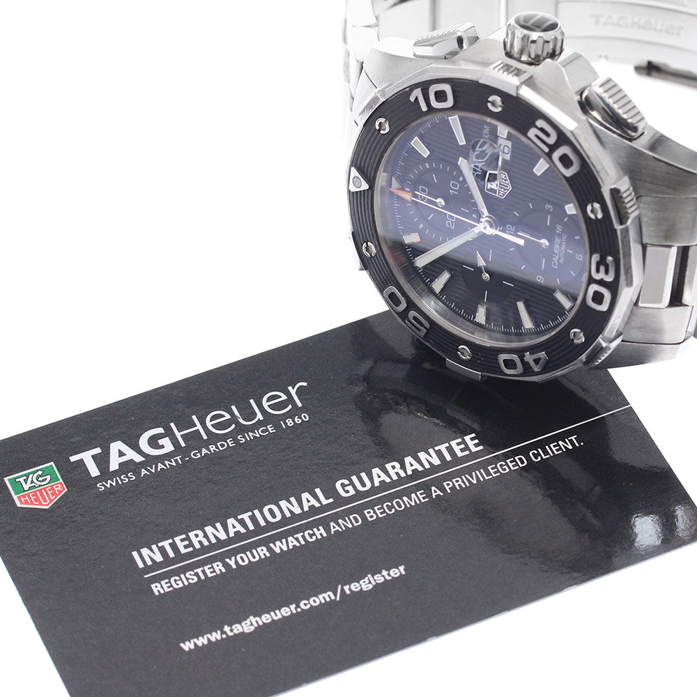 TAG HEUER Aqua racer CAJ2110 Date Chronograph Automatic Men's Watch_874567