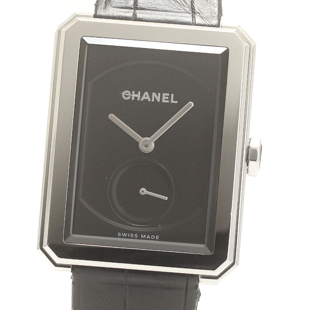 CHANEL boy friend H5319 black Dial Quartz Boy's Watch_874573