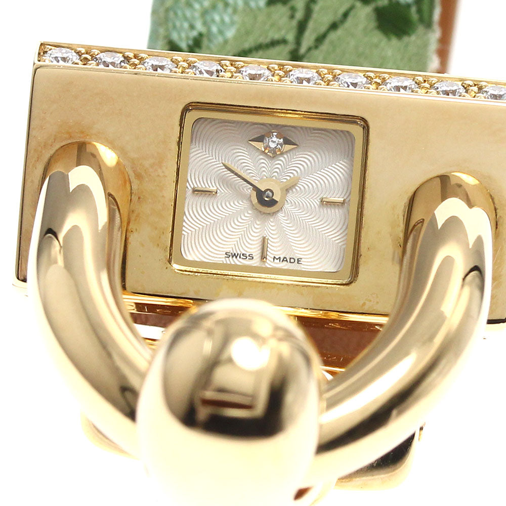 Van Cleef & Arpels Miscadena K18YG 1P diamond Quartz Ladies Watch_874575