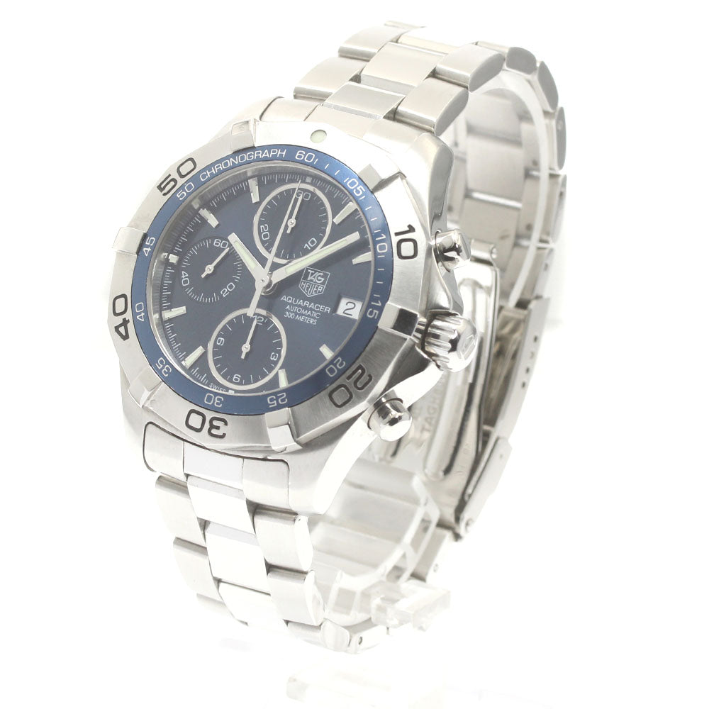 TAG HEUER Aqua racer CAF2112 Chronograph Navy Dial Automatic Men's Watch_874578