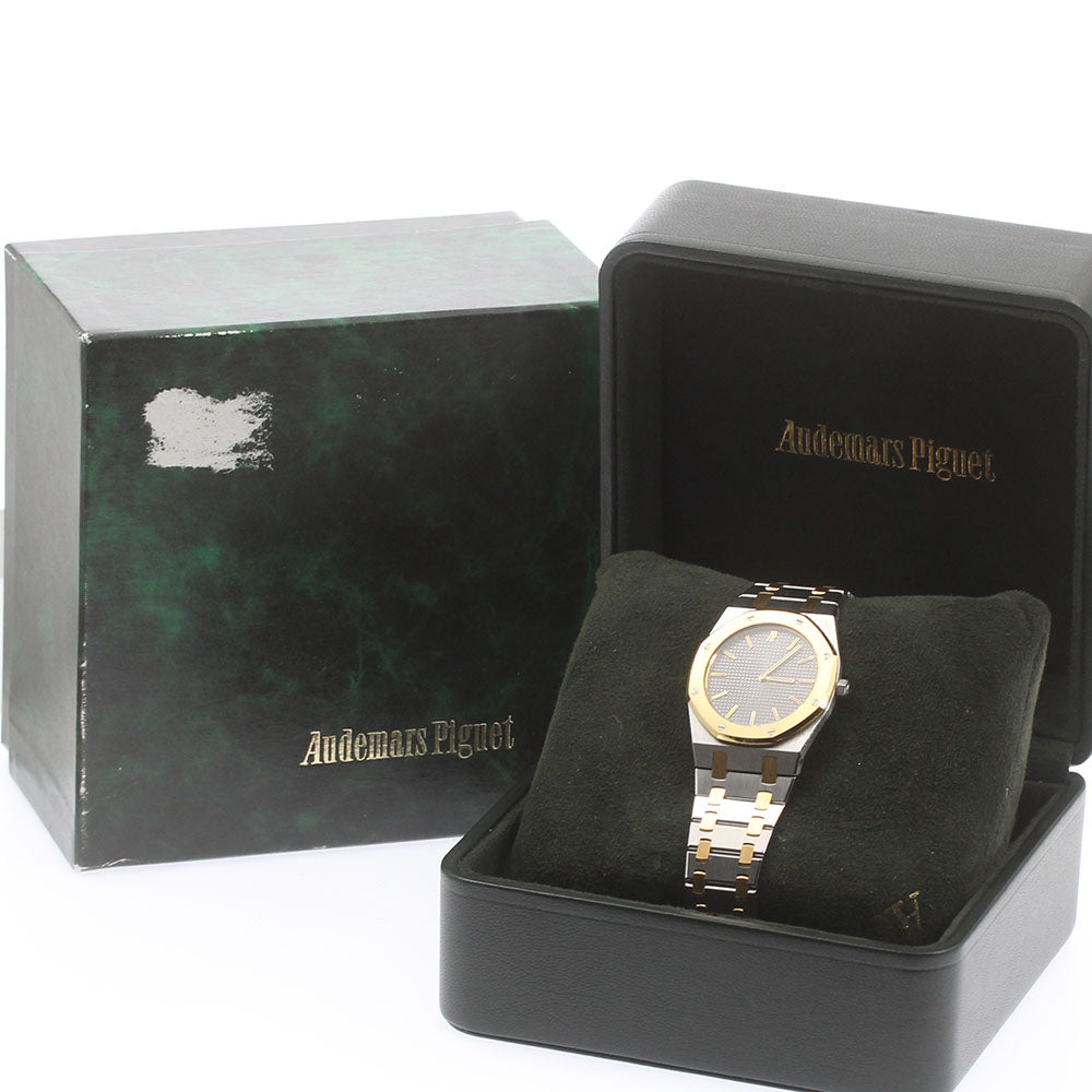 AUDEMARS PIGUET Royal oak 56303/789 YG2 tone gray Dial Quartz Men's Watch_874580