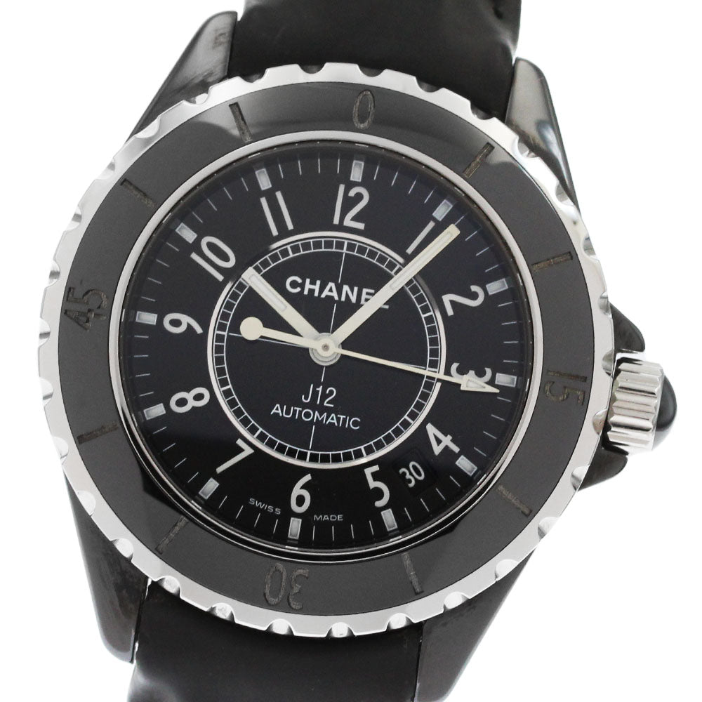 CHANEL J12 38MM H0683 Black ceramic black Dial Automatic Men's Watch_874581