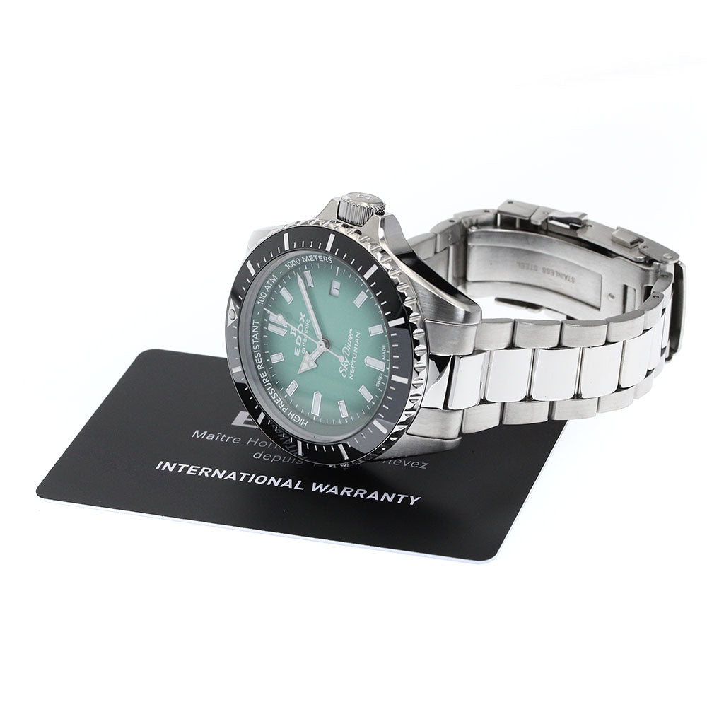 EDOX neptunian automatic 80120-3NM-VDN Date Automatic Men's Watch_874590