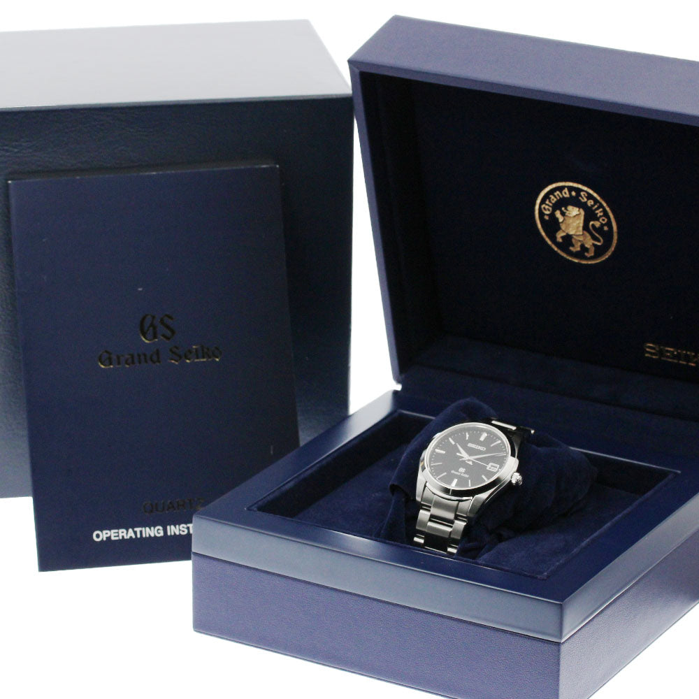 SEIKO Grand Seiko SBGX061/9F62-0AB0 Date black Dial Quartz Men's Watch_874596