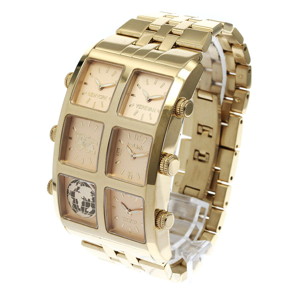 ICE LINK generation 4 time gold Dial Quartz Men's Watch_874600