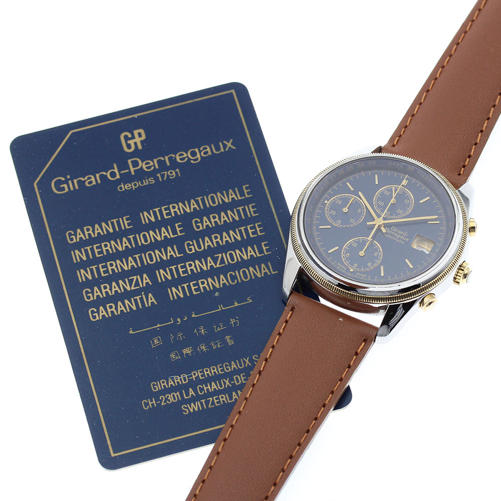 GIRARD PERREGAUX Gold Plated4900 4900 Chronograph Automatic Men's Watch_874611