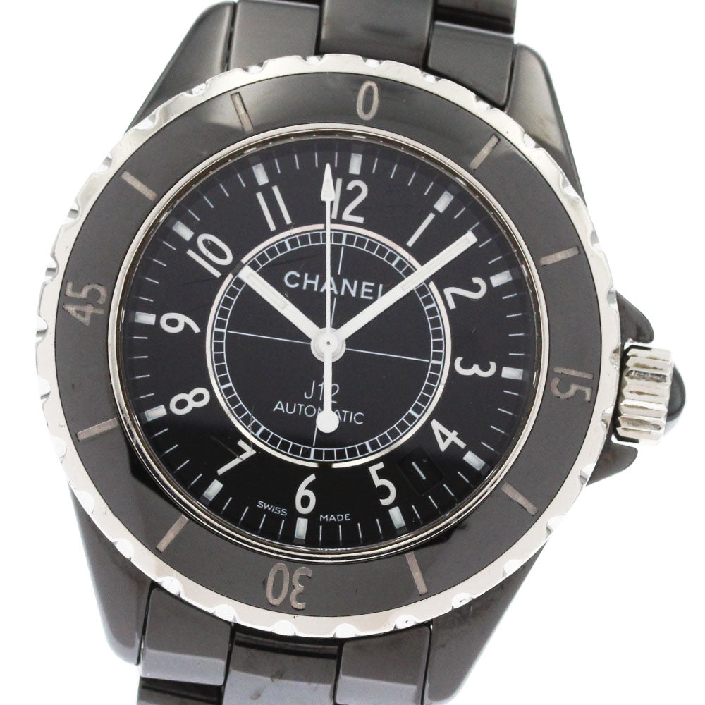 CHANEL J12 H0685 Black Ceramic 38MM black Dial Automatic Men's Watch_874620