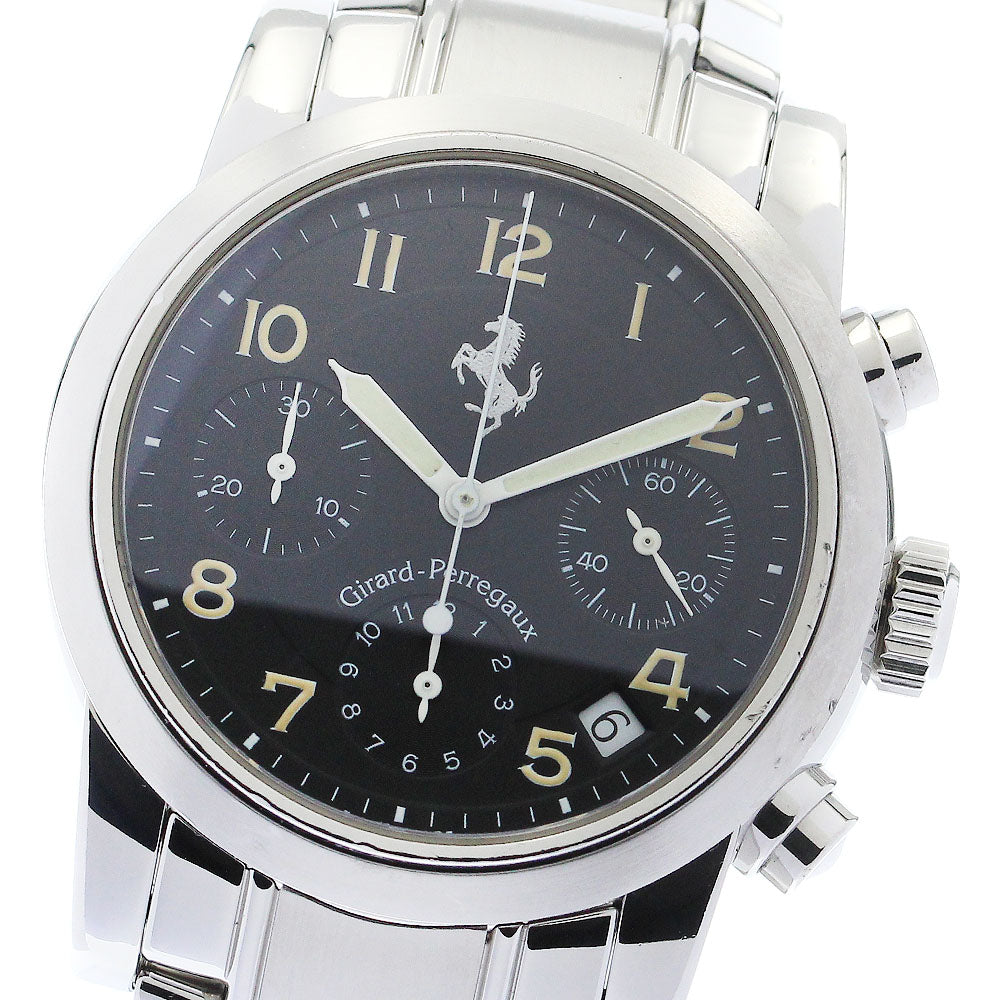GIRARD PERREGAUX Ferrari 8020 Chronograph Black Dial Automatic Men's_874675
