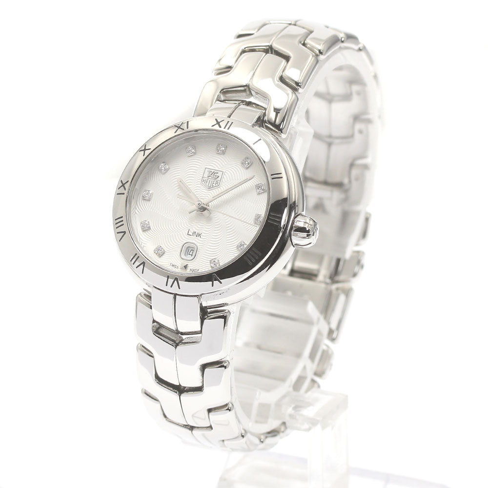 TAG HEUER Link WAT1411.FC6316 11P diamond white Dial Quartz Ladies Watch_874695