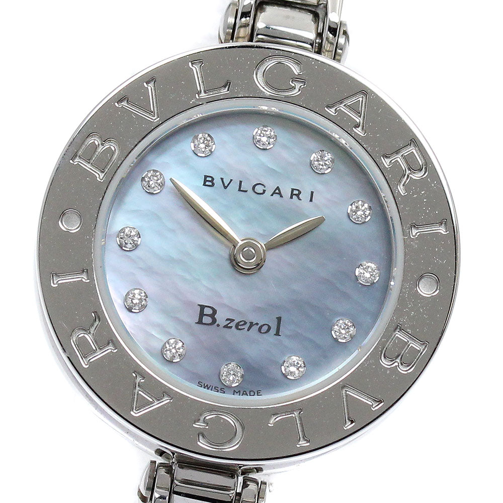 BVLGARI B-zero1 BZ22S Bangle Blue shell Dial Quartz Ladies Watch_874698