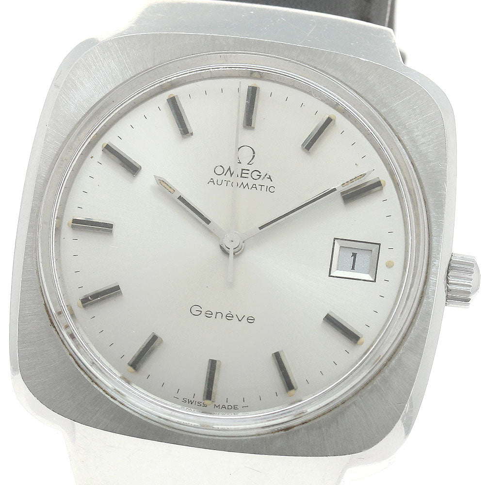OMEGA Geneve 166.0164 Date Cal.1012 Silver Dial Automatic Men's Watch_874707