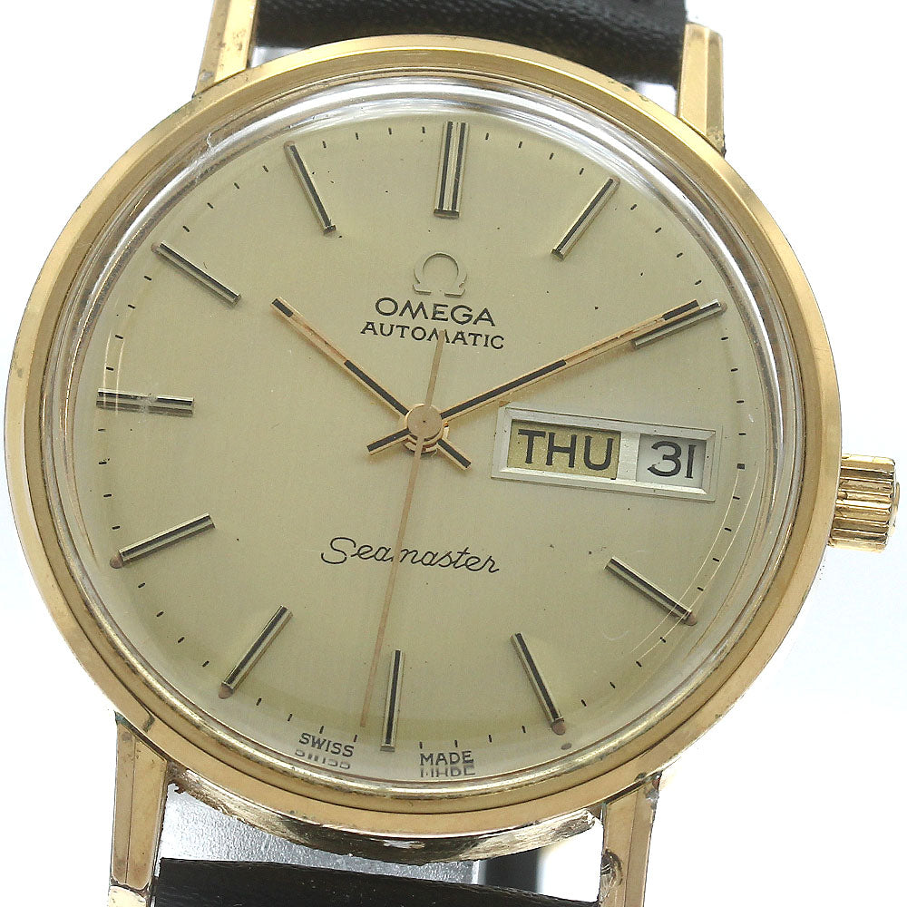 OMEGA Seamaster 166.0209 Day Date Cal.1022 gold Dial Automatic Men's_874712