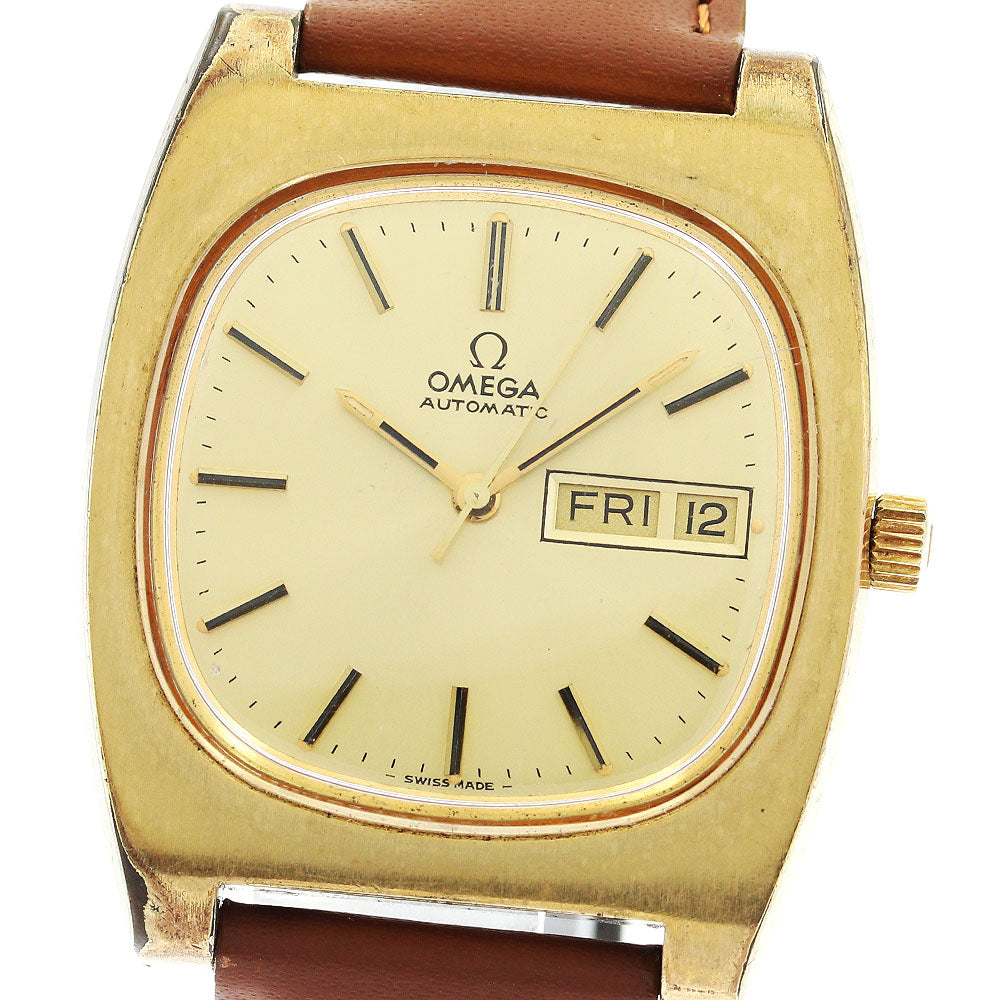 OMEGA 166.0188 Cal.1020 Day Date gold Dial Automatic Men's Watch_874718