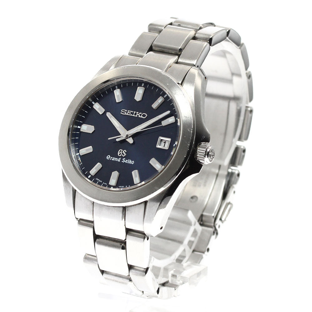 SEIKO Grand Seiko SBGF019/8J56-8020 Date Navy Dial Quartz Men's Watch_874740