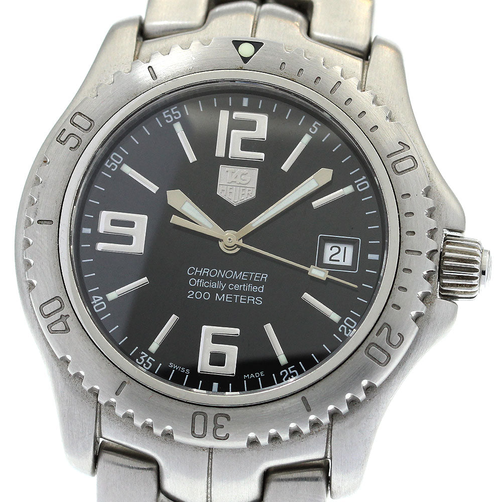 TAG HEUER Link WT5110 Date black Dial Automatic Men's Watch_874746