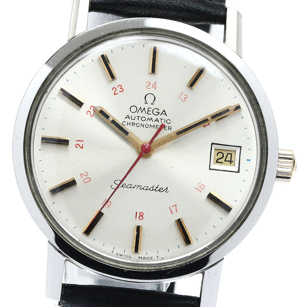 OMEGA Seamaster 168.0061 Date Cal.1012 Silver Dial Automatic Men's Watch_874749