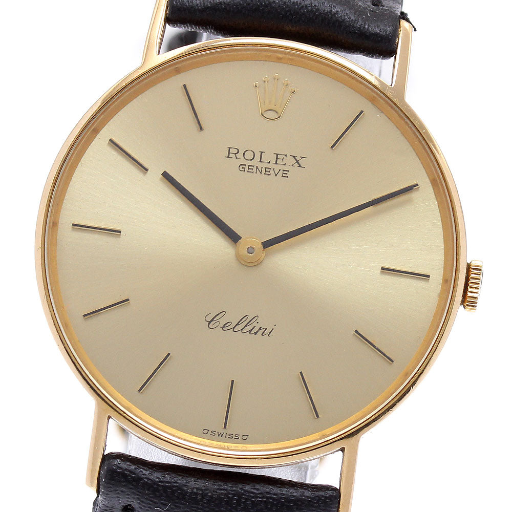 ROLEX Cellini 3833 K18YG cal.1600 gold Dial Hand Winding Men's Watch_874751