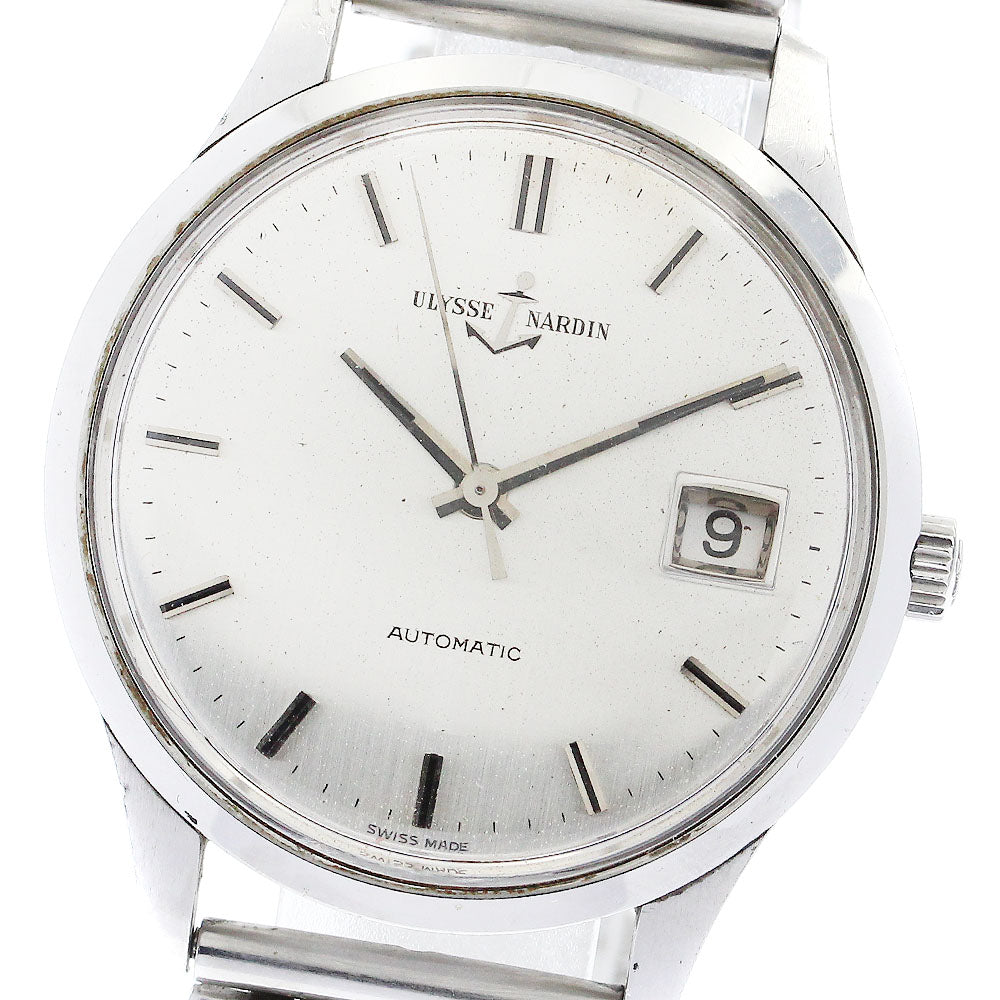 Ulysse Nardin Vintage Cal.N1/H8 Date Silver Dial Automatic Men's Watch_874777